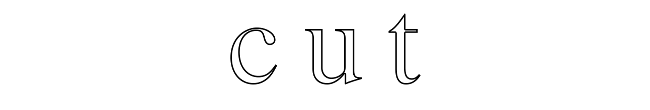 cut